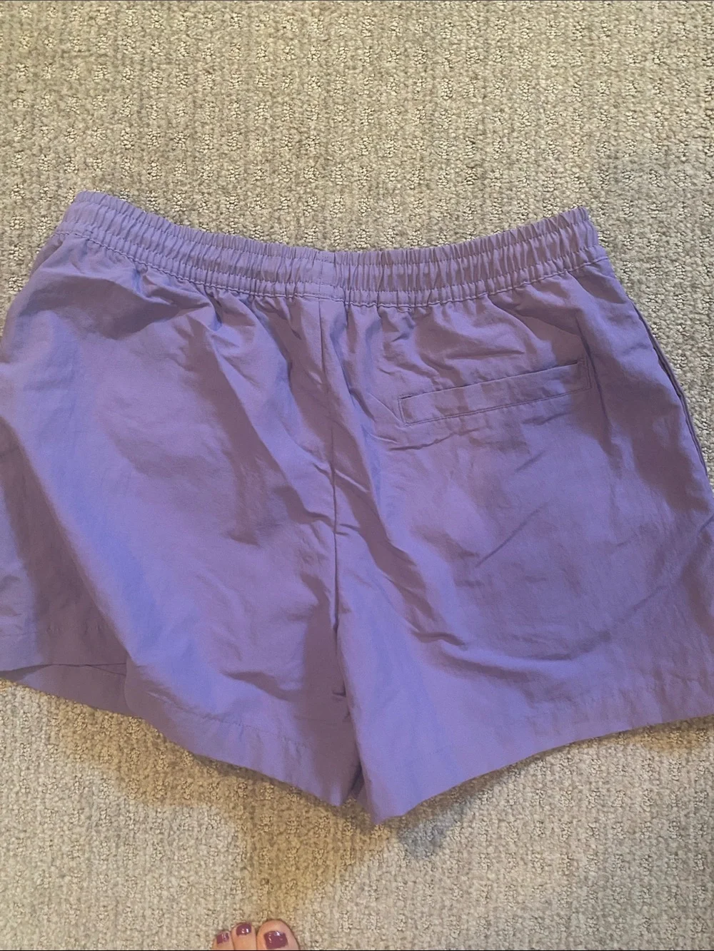 Nike Women's Violet Performance Athletic Shorts